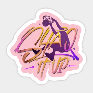 Shaq it up! Sticker